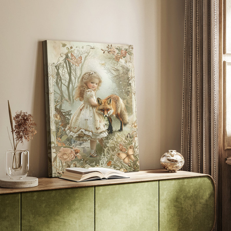 WIVEN Series CDIV - Toile tendue avec châssis Premium - Prêt à être accroché, H 12 po x l 8 po
