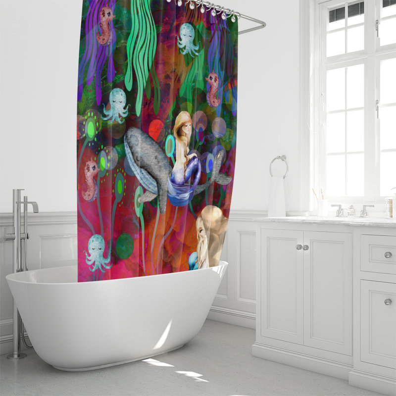 Morgane Shower Curtain, 70" x 72"