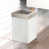 White Oak/Satin Nickel