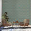 Tuile de papier peint autocollant à motif bicolore de 3 m x 61 cm-87677949-132253575-88999115