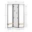 Hall Tree 133cm Wide