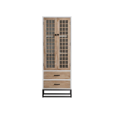 Beige + Burlywood Manufactured Wood Display Cases