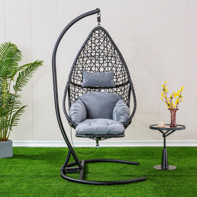 Fauteuil œuf pour 1 personne dordon, Gris