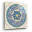 «Raja Medallion» par Sue Schlabach, art mural en verre acrylique, 24 po x 24 po-273230615