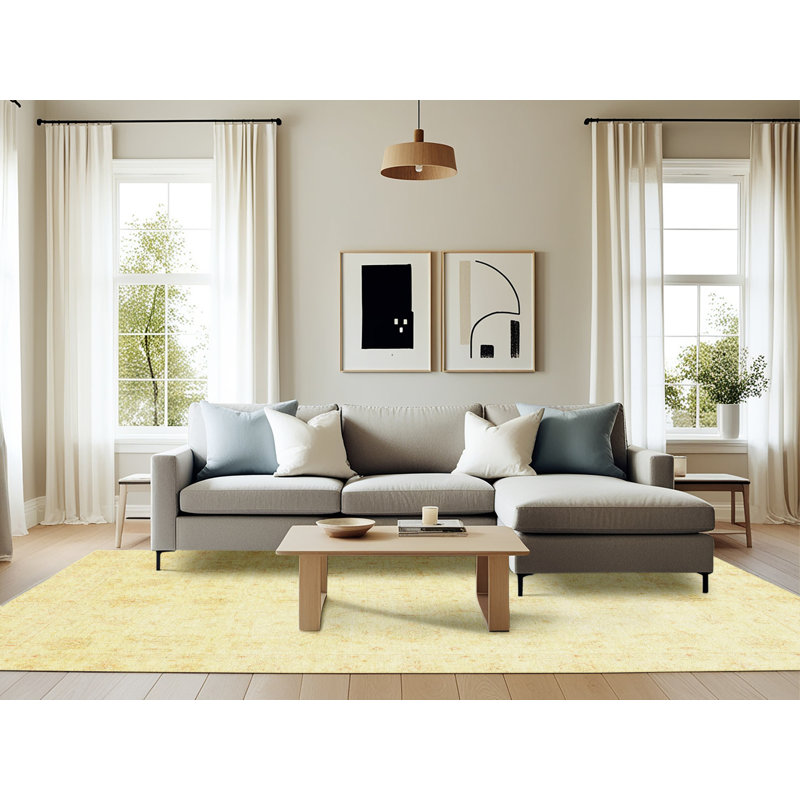 Abstract Indoor Rug, Rectangle 6' x 9'