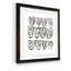 Mixed signaux VIII-reproduction d’art sur papier encadrée-1203249882-1203249883