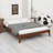 Solid Dry Bamboo Wood Platform Bed-1532626554