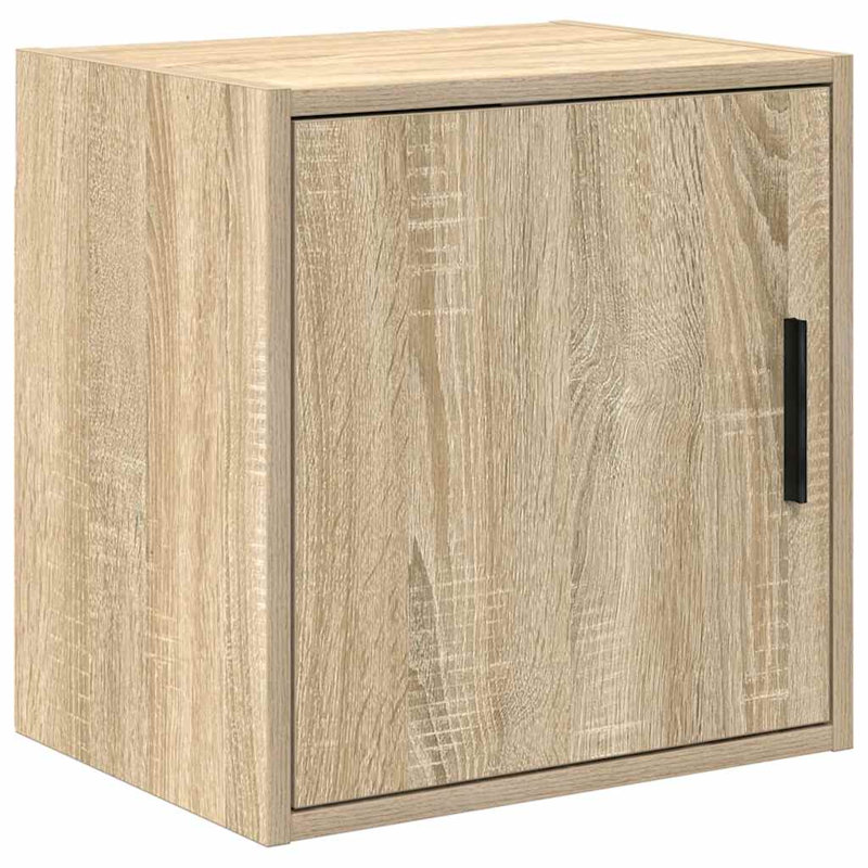 Engineered Wood Single Storage Cabinet ( 41cm H x 40cm W x 30cm D), Sonoma Oak, 41 cm H x 40 cm W x 30 cm D