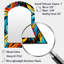 Nhien - Blue Modern Arch Wall Mirror-46545397