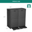 Bac de recyclage Yitahome 61,8 gallons-86340597