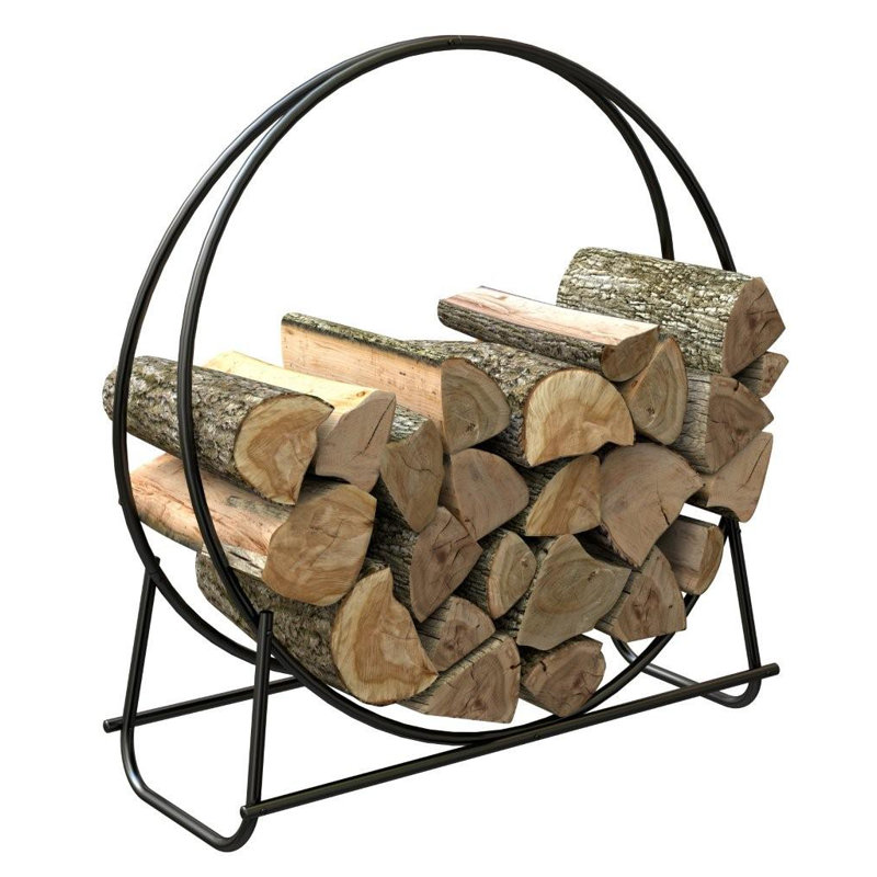 107cm W Metal Log Rack