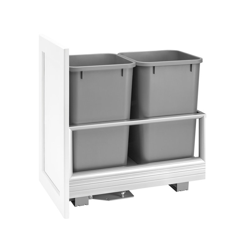 Poubelle de cuisine amovible Rev-A-Shelf , H 19,81 po x l 12,13 po x P 22 po