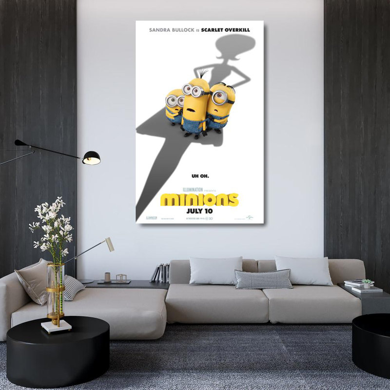 Minions, 48" H x 30" W