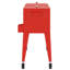 Athaleen Dakota Fields 76L Ice Chest with wheels in Red