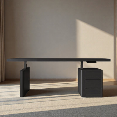 Intelligent height-adjustable desk for learning