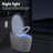 Smart Toilet Bidet Tankless, Foot Sensor, Elongated Dual Flush One-piece Toilet