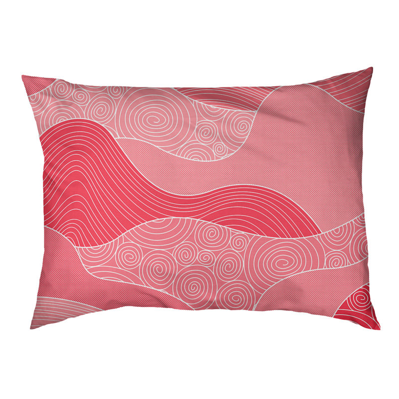 Coussin pour chien Byrge, Moyen (H 14 po x l 42,5 po x P 32,5 po), Orange