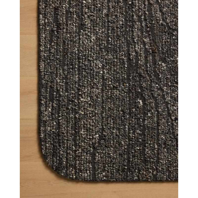 Coleman Charcoal / Granite Area Rug, Rectangle 5' x 7'6"