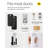 Yale Code Keypad Deadbolt Lock, Non-Connected, Black Suede-112250667