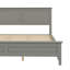 Lit plateforme contemporain en bois-290289464