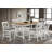 Rectangular Counter Height Dining Table Brown