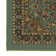 Ottohome Non-Slip Medallion Area Rug For Living Room, Hallway Runner, Entryway Rug, Seafoam Green