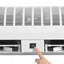Rideau d'air commercial 36 "Super Power 2 Vitesses 1200CFM, rideaux d'air mural pour portes, ventilateur de porte d'intérieur avec interrupteur de fin de course robuste, installation facile 110V non chauffée