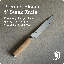 Shun Premier Blonde 5" Steak Knife, Handcrafted and Hand-Sharpened Japanese Knife for Professional and Home Chefs, VG-MAX Core with Damascus Stainless Steel Cladding, Pakkawood Handle