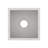 Ventana NativeStone Concrete 15" Square Kitchen/Bar Sink-14237218