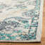 Tapis oriental gris / turquoise Poulson-33492042