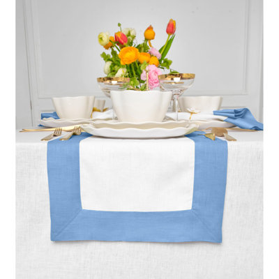 Contempo - 100% Pure Linen Table Runner