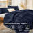 Bedsure Tufted Embroidery All-Season Microfiber Comforter Set-112864477-116319250