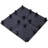 Black Garden Planter - Raised With Drainage 15.7"X15.7"X27.7" Ideal For Planting Your Favorite Vegetables, Flowers, Herbs Beds Black, System Included Outdoor Vegetable, Flower, Herb Gardening-1672703755-1672703754