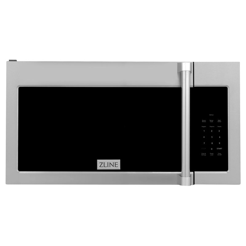ZLINE 30 po 1,5 cu. Pi. Four à micro-ondes à convection au dessus de la cuisinière avec poignée traditionnelle et capteur de cuisson