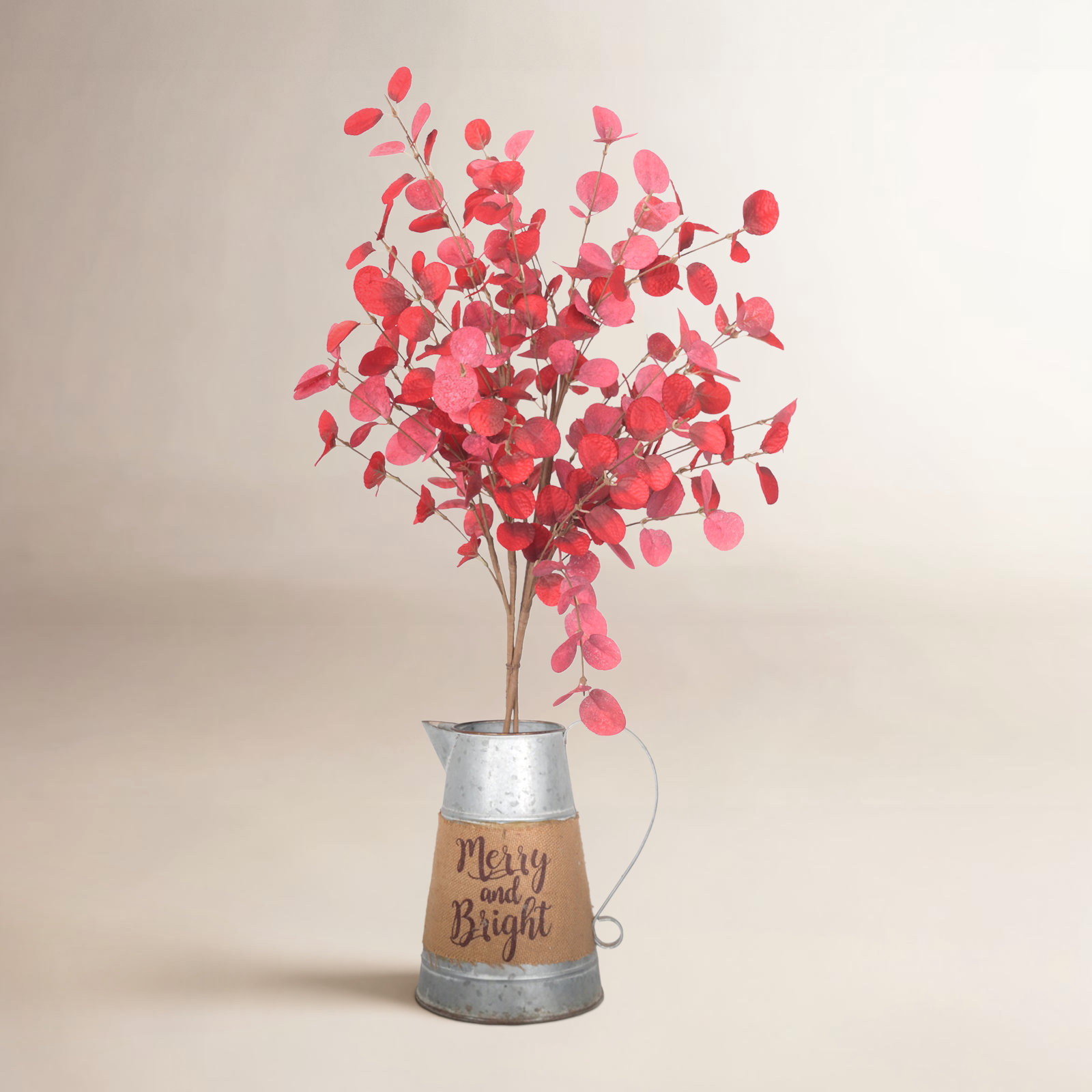 Eucalyptus Floral Stems, Red
