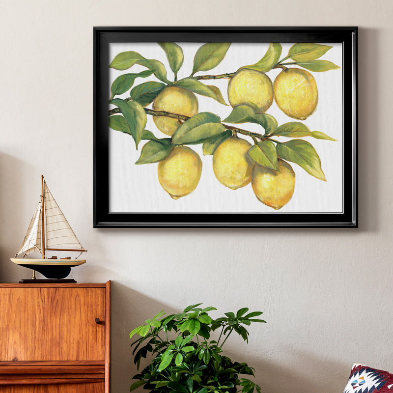 Ripe For Picks II - Peinture sur toile encadrée, H 18,5 po x l 24,5 po x P 1 po, Cadre noir