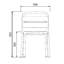 Como Outdoor Dining Side Chair-1155838887
