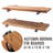 Hazle Solid Wood 24 inch Floating Shelf with Straight Brackets-1939392673
