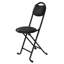 Tabouret pliant 4 pièces avec dossier, tabouret pliant rembourré et rembourré, chaises pliantes portatives pour l'extérieur