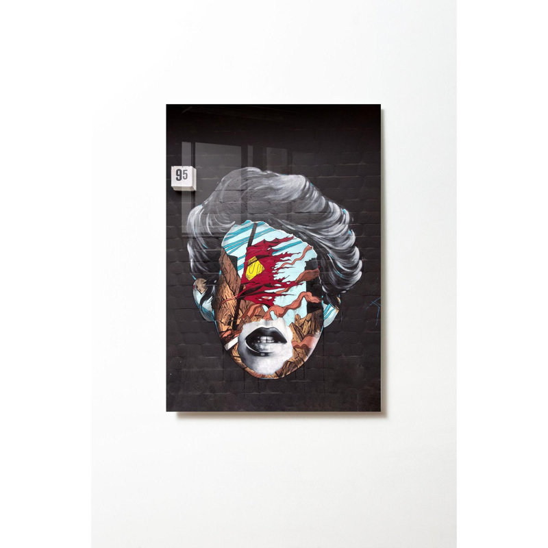 Boze Print on Glass, 100cm H x 70cm W