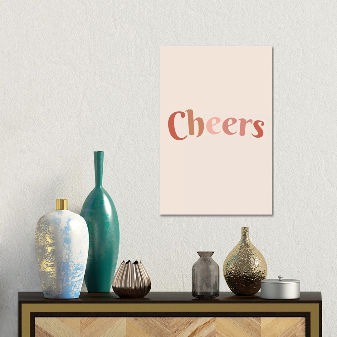 Cheers von The Native State - Galerie-umwickelte Leinwand Giclée auf Leinwand