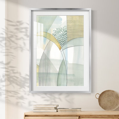 Mint Reflection I -Framed Print