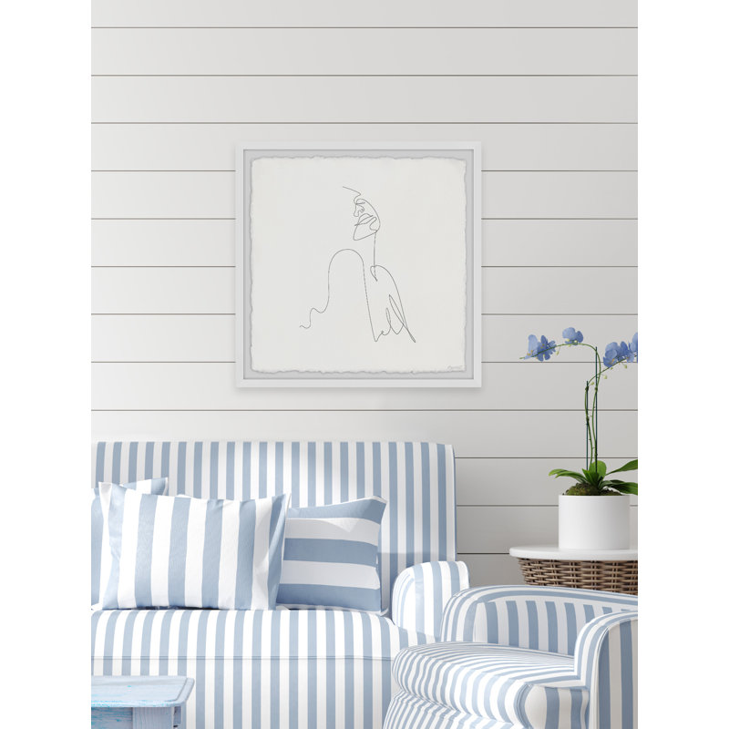 You Can't Say No - Single Picture Frame Print, 45cm H x 45cm W