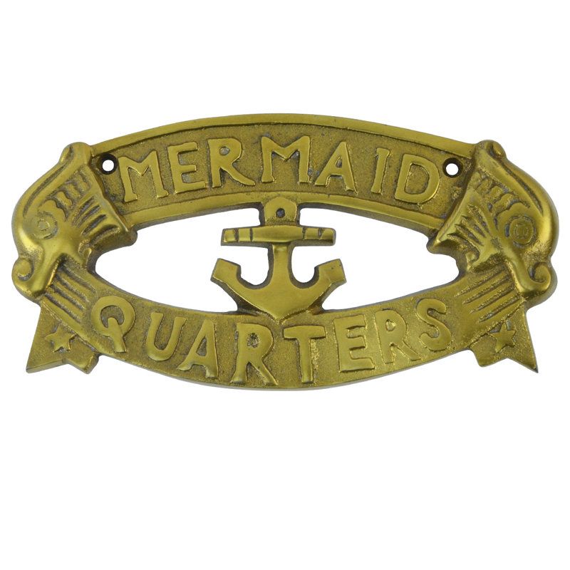 Enseigne de bateau Ballance Mermaid Quarters