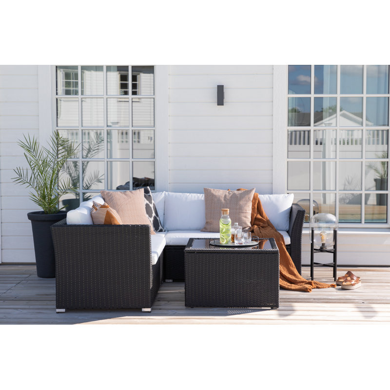 Parkridge 6 - Person Deep Seating with Cushions, White