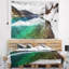 Tapisserie de pin et de montagnes en pin clair landscape-28489059