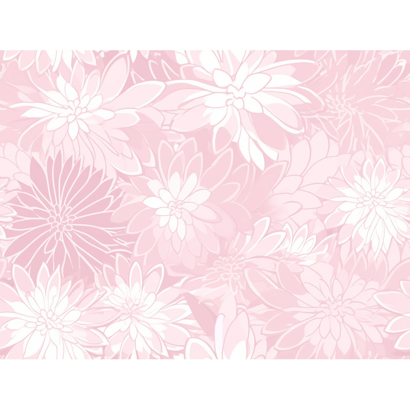 Rideaux à motif floral - 6075, L 40 po x L 61 po