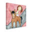 « rose cheval », art sur toile-33522503