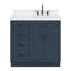 Meuble-lavabo simple en bois massif 36 po Tidworth avec plateau en quartz Carrara de 1,5 po-1805328806-1763275039-1763275036