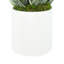 Faux Snake Plant in Fiberstone Planter